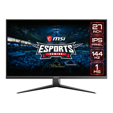 MSI 27" Optix MAG273 FHD IPS 144Hz DP/HDMI/USB Esport gamer monitor MSI 27" Optix MAG273 FHD IPS 144Hz DP/HDMI/USB Esport gamer monitor