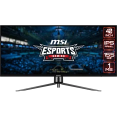 MSI 40" MAG401QR WQHD IPS 155Hz 2xHDMI/DP/USB-C fekete HDR gamer monitor MSI 40" MAG401QR WQHD IPS 155Hz 2xHDMI/DP/USB-C fekete HDR gamer monitor