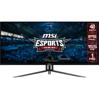 MSI 40" MAG401QR WQHD IPS 155Hz 2xHDMI/DP/USB-C fekete HDR gamer monitor MSI 40" MAG401QR WQHD IPS 155Hz 2xHDMI/DP/USB-C fekete HDR gamer monitor