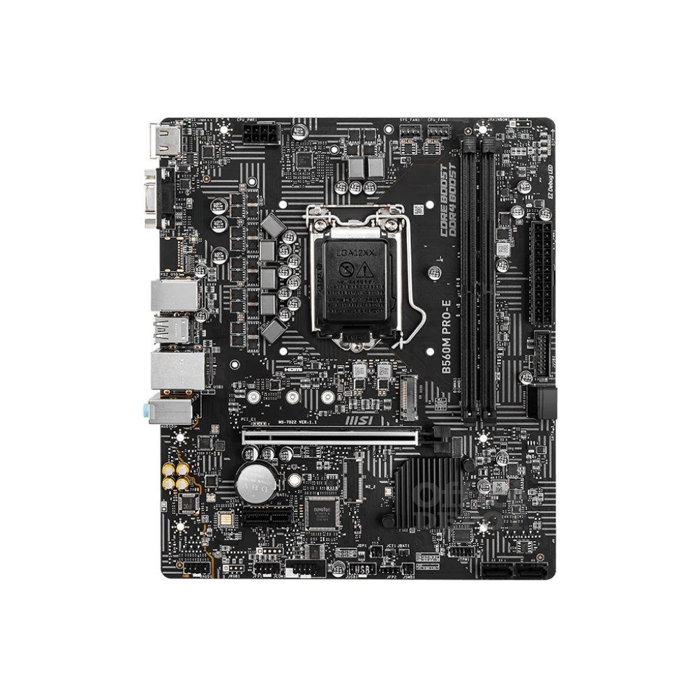 MSI B560M PRO-E Intel B560M LGA1200 mATX alaplap