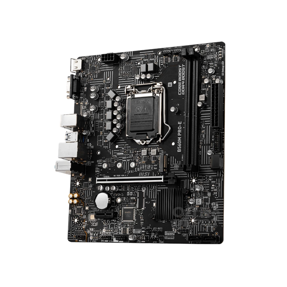 MSI B560M PRO-E Intel B560M LGA1200 mATX alaplap