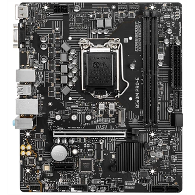 MSI B560M PRO-E Intel B560M LGA1200 mATX alaplap MSI B560M PRO-E Intel B560M LGA1200 mATX alaplap