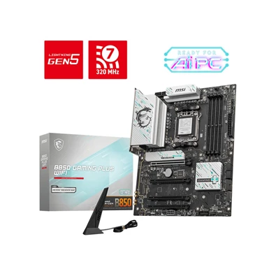 MSI B850 GAMING PLUS WIFI AMD B850 AM5 ATX alaplap MSI B850 GAMING PLUS WIFI AMD B850 AM5 ATX alaplap
