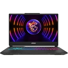 MSI Cyborg 15 A13VE-1413 laptop (15,6"FHD/Intel Core i5-13420H/RTX 4050 6GB/8GB RAM/512GB/FreeDOS) - fekete