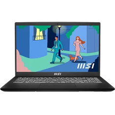 MSI Modern 15 15 B11M-065X laptop (15,6"FHD/Intel Core i5-1155G7/Int.VGA/8GB RAM/512GB) - fekete MSI Modern 15 15 B11M-065X laptop (15,6"FHD/Intel Core i5-1155G7/Int.VGA/8GB RAM/512GB) - fekete