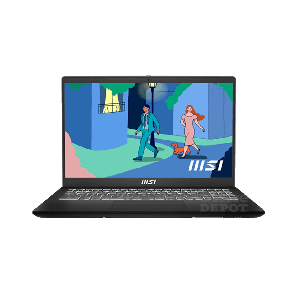MSI Modern 15 15 B11M-065X laptop (15,6"FHD/Intel Core i5-1155G7/Int.VGA/8GB RAM/512GB/FreeDOS) - fekete