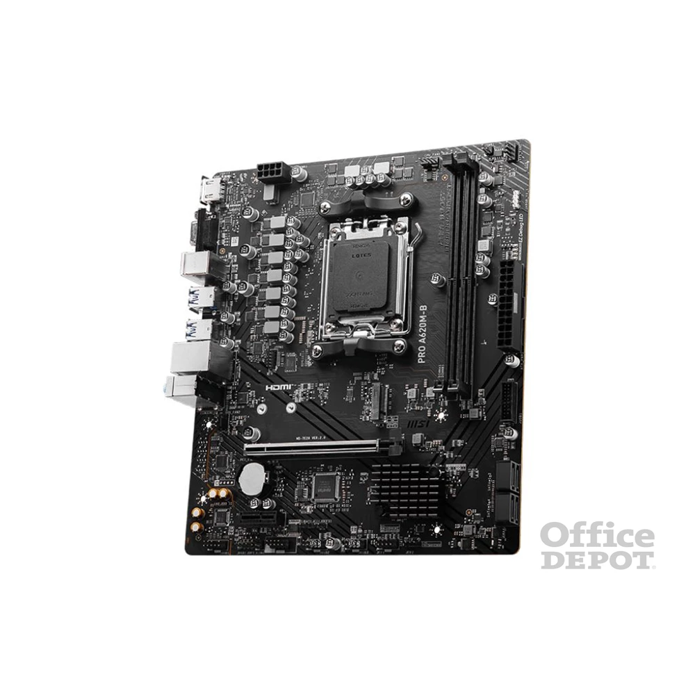 MSI PRO A620M-B AMD A620 AM5 mATX alaplap