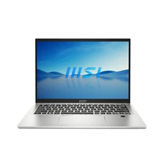 MSI Prestige 14 Evo B13M-639 laptop (14"FHD+/Intel Core i5-13500H/Int.VGA/16GB RAM/512GB/Win11) - ezüst MSI Prestige 14 Evo B13M-639 laptop (14"FHD+/Intel Core i5-13500H/Int.VGA/16GB RAM/512GB/Win11) - ezüst
