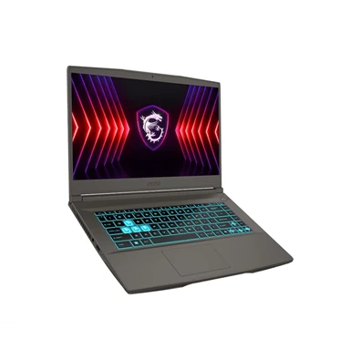 MSI Thin 15 B12UC (UI KEY) laptop (15,6"FHD/Intel Core i5-12450H/RTX 3050 4GB/16GB RAM/512GB/Win11 Pro) - szürke