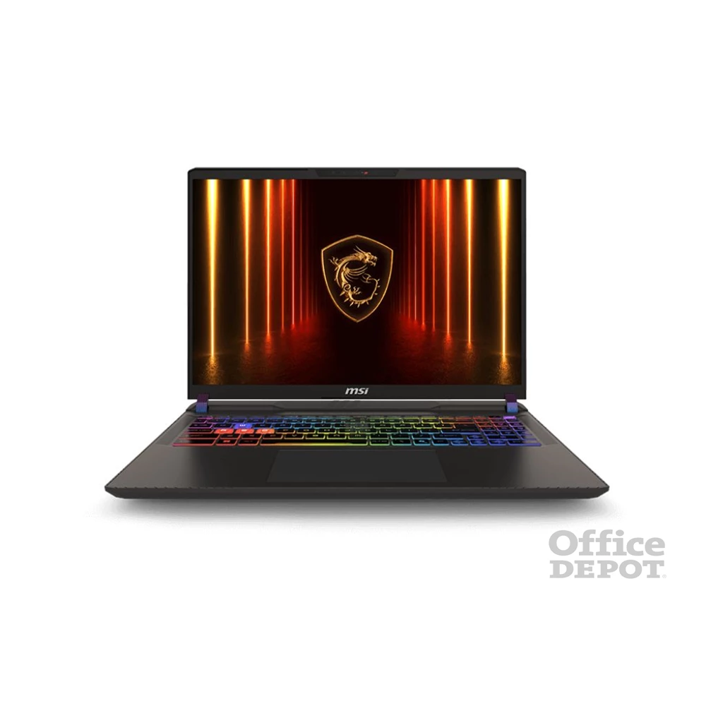 MSI Vector 16 HX AI A2WHG laptop (16"QHD+/Intel Core Ultra 9 275HX/RTX 5070 Ti 12GB/32GB RAM/1TB/Win11) - szürke