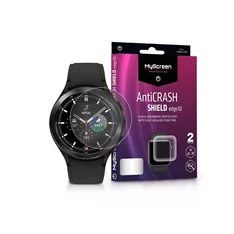 MSP LA-2282 Galaxy Watch 4 Classic (46mm) AntiCrash Shield Edge 3D 2db ütésálló kijelzővédő fólia MSP LA-2282 Galaxy Watch 4 Classic (46mm) AntiCrash Shield Edge 3D 2db ütésálló kijelzővédő fólia