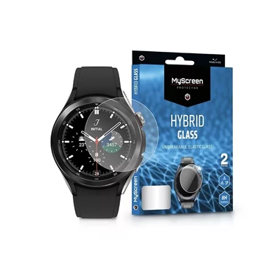 MSP LA-2289 Galaxy Watch 4 Classic (42mm) Hybrid Glass 2db rugalmas üveg kijelzővédő fólia MSP LA-2289 Galaxy Watch 4 Classic (42mm) Hybrid Glass 2db rugalmas üveg kijelzővédő fólia