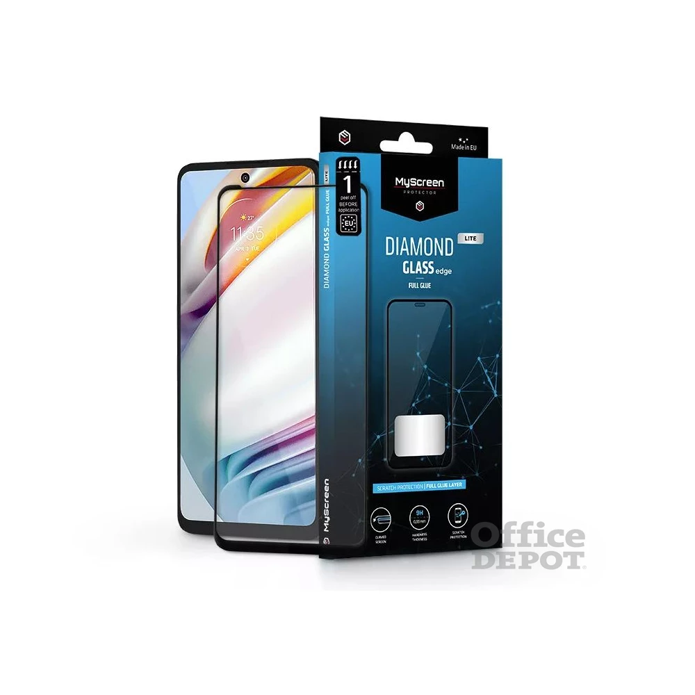 MSP LA-2313 Motorola G40/G61 2.5D üveg kijelzővédő fólia