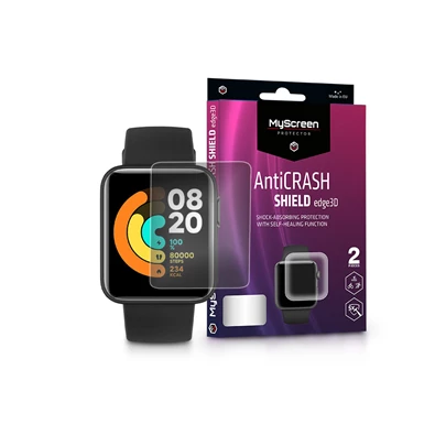 MSP LA-1921 Xiaomi Mi Watch Lite AntiCrash Shield Edge3D 2db-os kijelzővédő fólia MSP LA-1921 Xiaomi Mi Watch Lite AntiCrash Shield Edge3D 2db-os kijelzővédő fólia