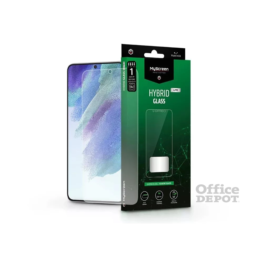 MSP LA-2128 Samsung S21 FE 5G rugalmas üveg képernyővédő fólia Hybrid Glass Lite