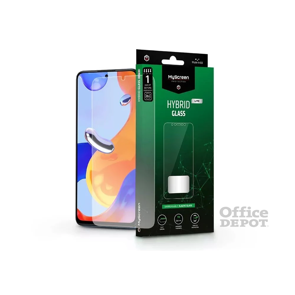 MSP LA-2170 Xiaomi Redmi Note 11 Pro 5G rugalmas üveg képernyővédő fólia Hybrid Glass Lite