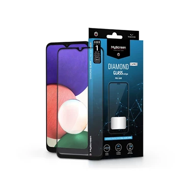 MSP LA-2180 Samsung A226B Galaxy A22 5G Diamond Glass Lite Edge2.5D edzett üveg képernyővédő