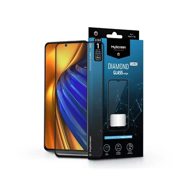 MSP LA-2218 Xiaomi Poco F4 5G Diamond Glass Lite Edge 2.5D edzett üveg képernyővédő
