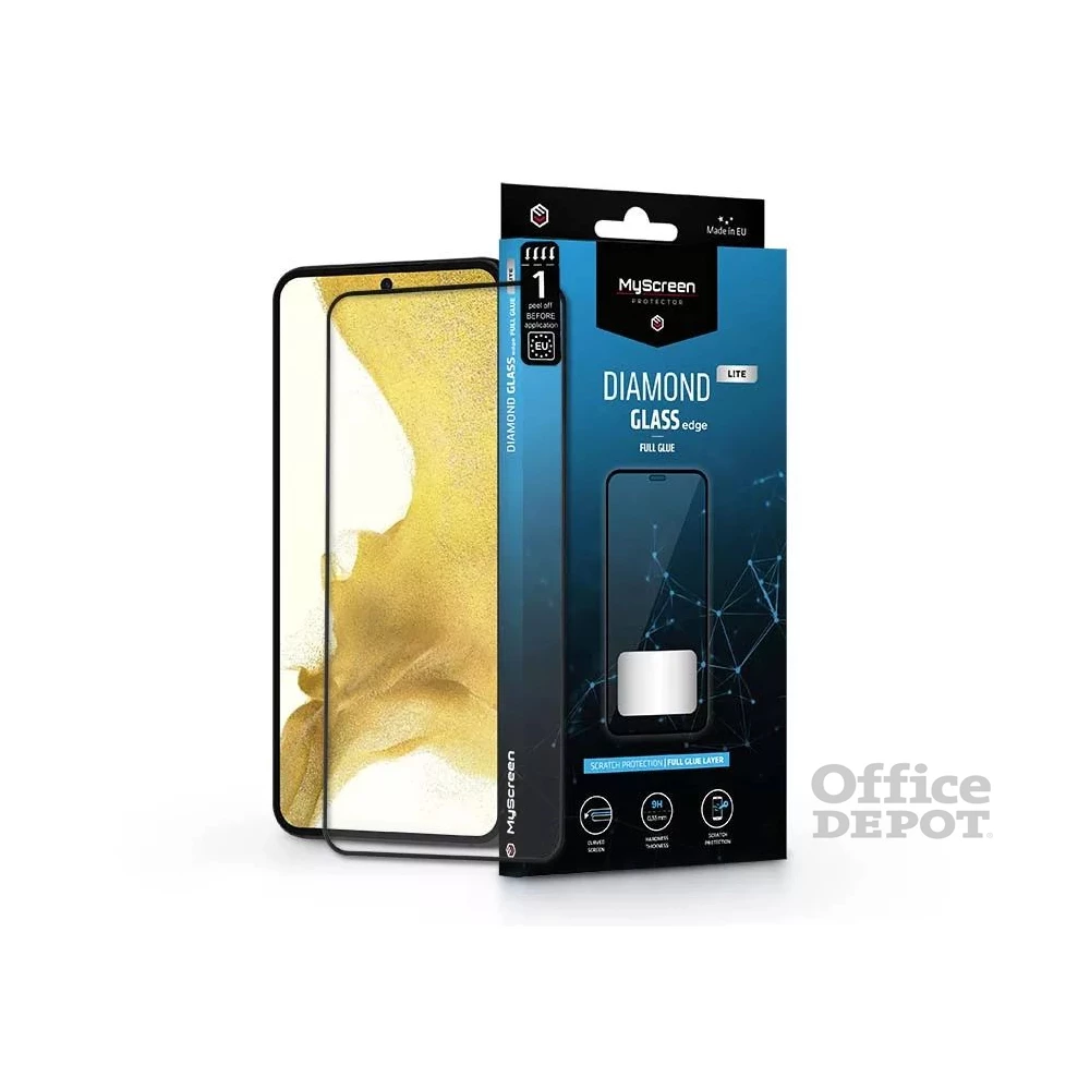 MSP LA-2235 Galaxy S22/S23 Diamond Glass Lite Edge2.5D edzett üveg kijelzővédő fólia