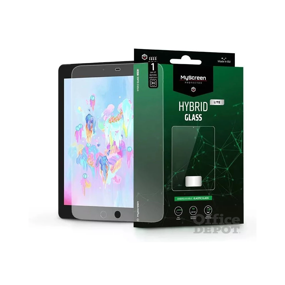 MSP LA-2311 iPad 9,7" (2018) Hybrid Glass Lite rugalmas üveg képernyővédő fólia