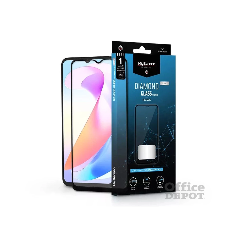 MSP MS225229 HONOR X6A Diamond Glass Edge Lite edzett üveg képernyővédő fólia