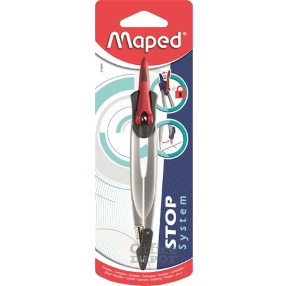 Maped rögzíthető lábú iskolai körző