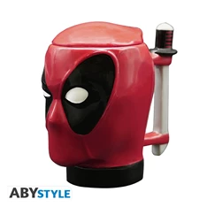 Marvel "Deadpool" 350ml 3D bögre Marvel "Deadpool" 350ml 3D bögre