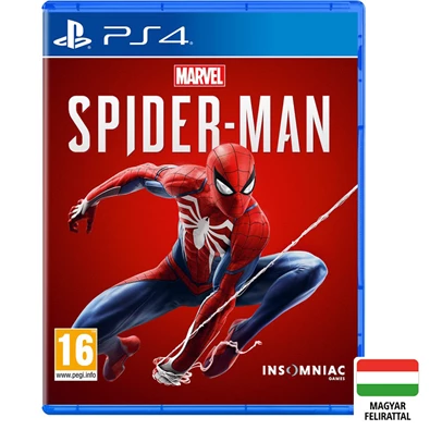 Marvel Spider-Man PS4 játékszoftver Marvel Spider-Man PS4 játékszoftver