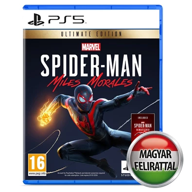 Marvel`s Spider-Man Miles Morales Ultimate Edition PS5 játékszoftver Marvel`s Spider-Man Miles Morales Ultimate Edition PS5 játékszoftver