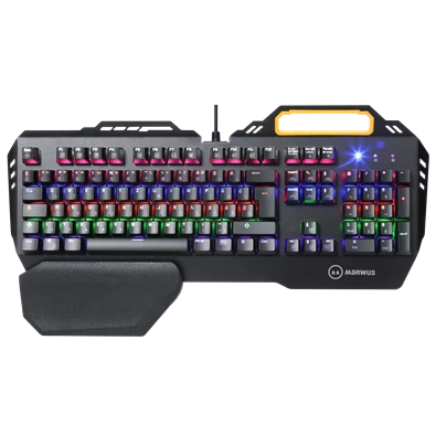 Marwus GK110 RGB (Blue Switch) HUN mechanikus gamer billentyűzet Marwus GK110 RGB (Blue Switch) HUN mechanikus gamer billentyűzet
