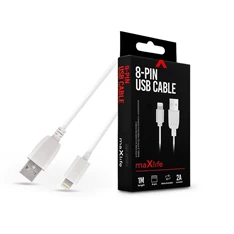 Maxlife TF-0173 1m Lightning 2A fehér adat- és töltőkábel Maxlife TF-0173 1m Lightning 2A fehér adat- és töltőkábel