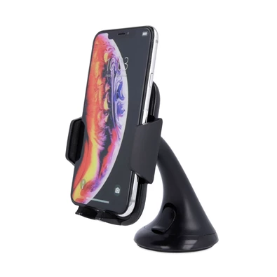 Maxlife TF-0071 univerzális műszerfalra/szélvédőre helyezhető fekete autós telefon tartó Maxlife TF-0071 univerzális műszerfalra/szélvédőre helyezhető fekete autós telefon tartó