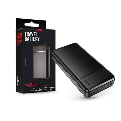 Maxlife TF-0167 30000mAh fekete power bank Maxlife TF-0167 30000mAh fekete power bank