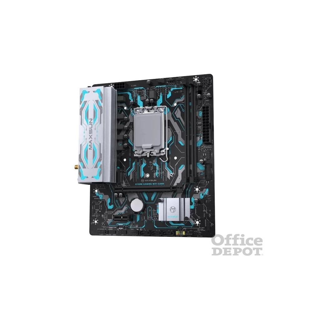 Maxsun B760M GAMING WIFI GANK V2 Intel B760 LGA1700 mATX alaplap