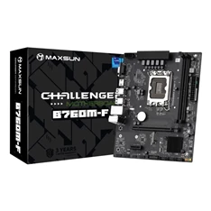 Maxsun Challenger B760M-F Intel B760 LGA1700 mATX alaplap