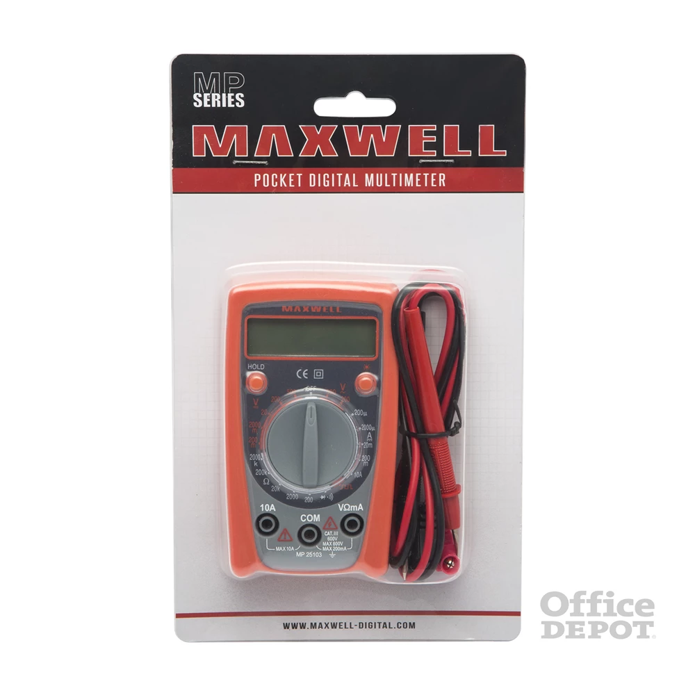 Maxwell 25103 digitális multiméter