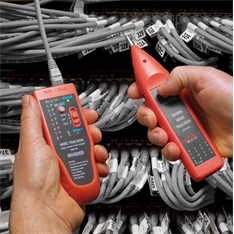 Maxwell 25341 érpárkereső RJ45 kábel teszterrel Maxwell 25341 érpárkereső RJ45 kábel teszterrel