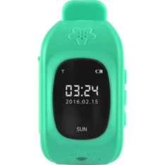Media-Tech MT851G zöld gyermek helymeghatározós okosóra