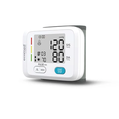 Medisana Ecomed BW-83E csuklós vérnyomásmérő Medisana Ecomed BW-83E csuklós vérnyomásmérő