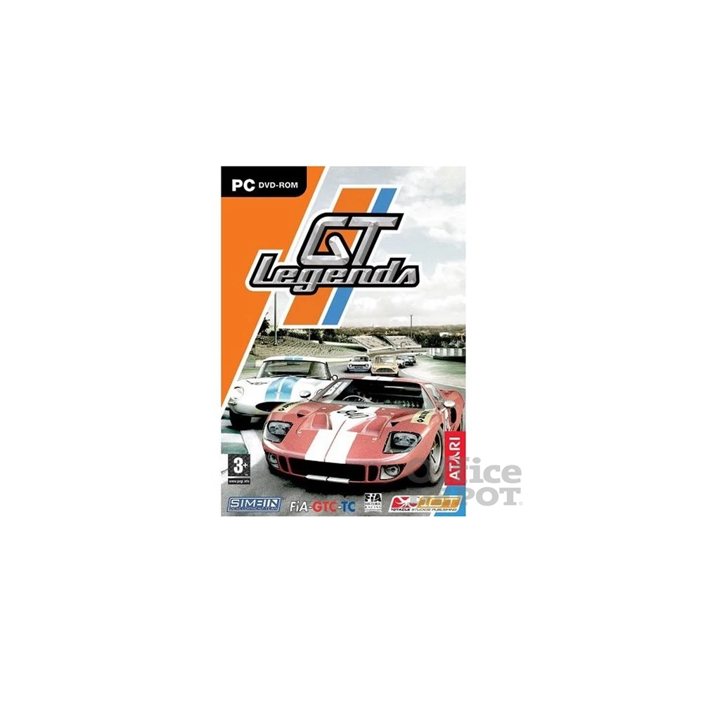 Megagames: GT Legends PC játékszoftver