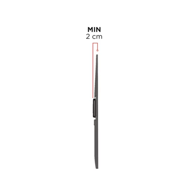 Meliconi Flatstyle FS400 DW 40"-75" fix fali TV konzol Meliconi Flatstyle FS400 DW 40"-75" fix fali TV konzol