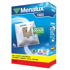 Menalux 1803 4 db-os szintetikus porzsák szett Menalux 1803 4 db-os szintetikus porzsák szett