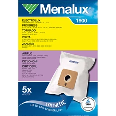 Menalux 1900 5 db szintetikus porzsák+1 mikroszűrő Menalux 1900 5 db szintetikus porzsák+1 mikroszűrő