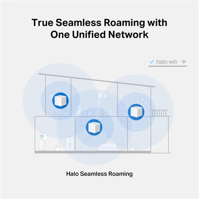 Mercusys Halo H60X(2-pack)  AX1500 fehér otthoni mesh Wi-Fi 6 rendszer (2db) - R