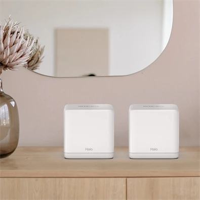 Mercusys Halo H60X(2-pack)  AX1500 fehér otthoni mesh Wi-Fi 6 rendszer (2db) - R