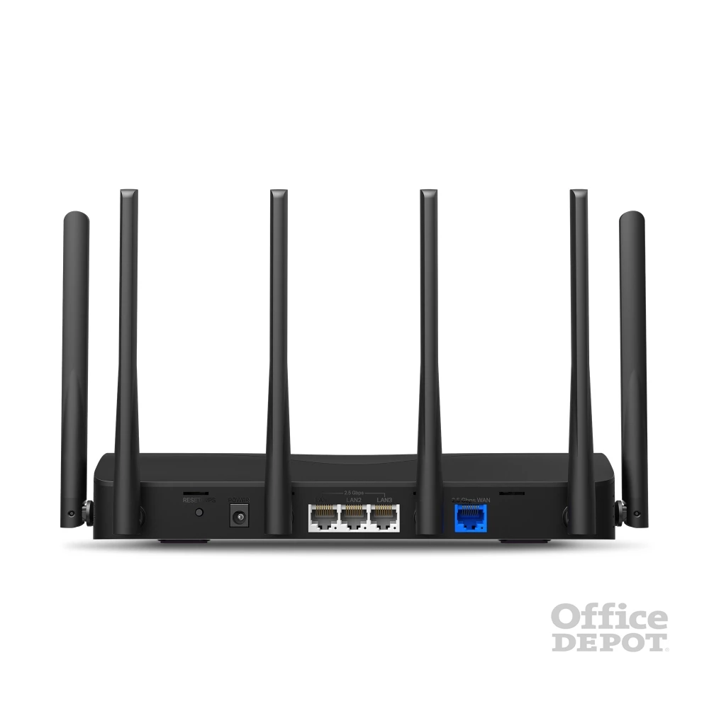 Mercusys MR47BE BE9300 háromsávos Wi-Fi 7 fekete router - R