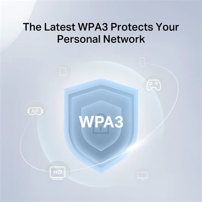 Mercusys MR47BE BE9300 háromsávos Wi-Fi 7 fekete router - R