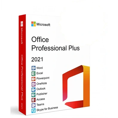Microsoft Office 2021 Professional Plus COA matrica – 32/64 bit, fizikai licenc - szoftver