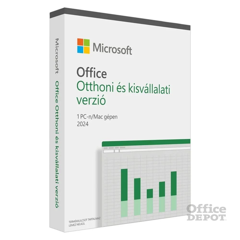Microsoft Office Home and Business 2024 Hungarian EuroZone Medialess szoftver
