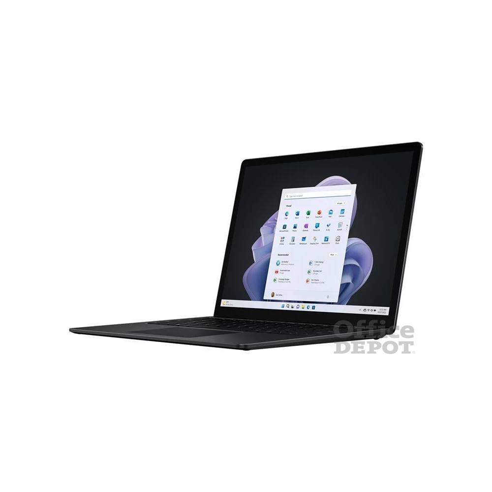 Microsoft Surface Laptop 5 laptop (13,5"/Intel Core i7-1255U/Int.VGA/16GB RAM/512GB/Win11) - fekete